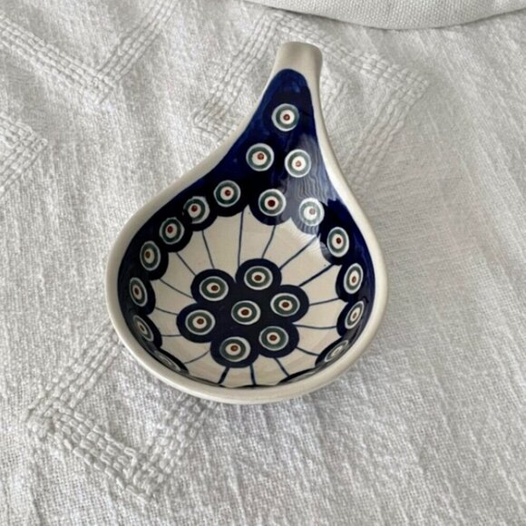 Polish Pottery Other - Boleslawiec Handcrafted Traditional Polish Pottery Condiment Dish